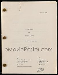 4g374 LITTLE SWEETHEART revised draft English script '89 screenplay by Simmons, Little Sister!