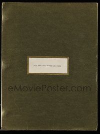 4g410 MAN WHO WOULD BE KING script Oct 18, 1973 by John Huston & Hill, many handwritten changes!