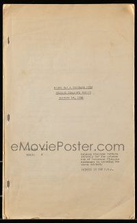 4g470 NIGHT HAS A THOUSAND EYES release dialogue script Jan 14, 1948 screenplay by Lyndon & Latimer