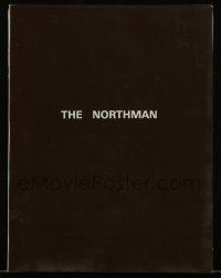 4g475 NORTHMAN script '70s unproduced screenplay by Ivor Dawson!