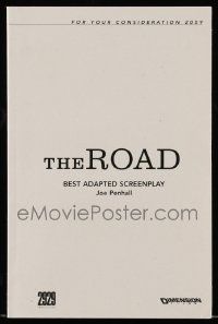 4g559 ROAD For Your Consideration 5.5x8.5 script '09 screenplay by Joe Penhall!