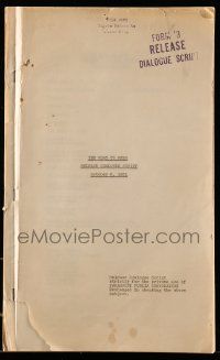 4g561 ROAD TO RENO release dialogue script October 6, 1931, screenplay by Josephine Lovett