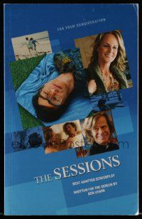 4g577 SESSIONS For Your Consideration 5.5x8.5 script '12 screenplay by Ben Lewin!