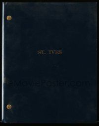 4g605 ST. IVES revised draft script September 29, 1975, screenplay by Barry Beckerman!