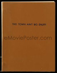 4g632 THIS TOWN AIN'T BIG ENUFF revised 1st draft script '77 unproduced screenplay by Richard Carr