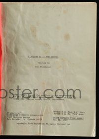 4g024 AIRPLANE II third revised final draft script May 21, 1982, screenplay by Ken Finkleman!