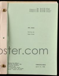 4g085 BURBS composite draft script April 15, 1988, screenplay by Dana Olsen!