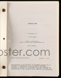 4g097 CARLITO'S WAY script October 7, 1992, screenplay by David Koepp!