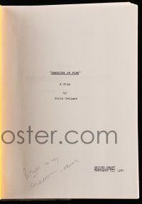 4g104 CHARIOTS OF FIRE photocopied script '80s screenplay by Colin Welland!
