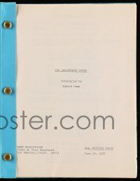 4g151 DEPARTMENT STORE second revised draft script June 10, 1976, unproduced screenplay by Hume!