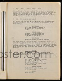 4g683 YENTL script '80s untitled screenplay by Jack Rosenthal and Barbra Streisand!