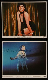 4h061 CABARET 2 8x10 mini LCs '72 Liza Minnelli sings & dances in Nazi Germany, Bob Fosse!