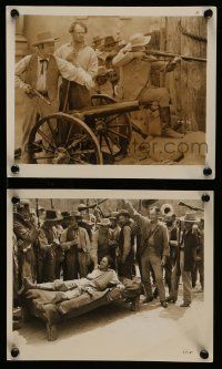 4h984 HEROES OF THE ALAMO 2 8x10 stills '37 War of Independence, an epic of the birth of Texas!