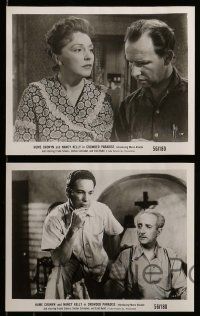 4h112 CROWDED PARADISE 24 8x10 stills '56 Hume Cronyn, Nancy Kelly, a daring motion picture!