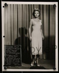 4h841 DOWN AMONG THE SHELTERING PALMS 5 8x10 stills '53 wardrobe test images of Gloria De Haven!