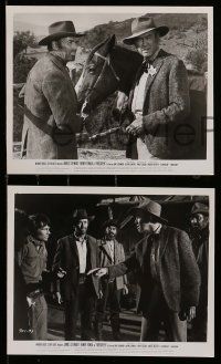 4h939 FIRECREEK 3 8x10 stills '68 cool cowboy western images of Henry Fonda and James Stewart!