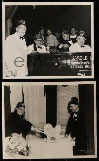 4h556 HAROLD LLOYD 10 8x10 stills '40s-50s images of the star at Shriner's convention & parades!