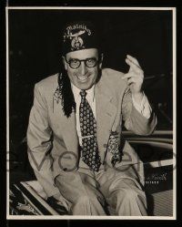 4h849 HAROLD LLOYD 5 deluxe 8x10 stills '50s great images of the star at Shriner's convention!