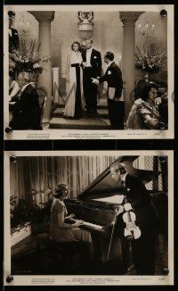 4h893 INTERMEZZO 4 8x10 stills R47 Ingrid Bergman is in love with violinist Leslie Howard!