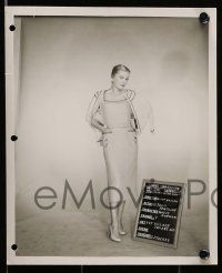 4h948 ISLAND IN THE SUN 3 8x10 stills '57 all great wardrobe test images of Joan Fontaine!