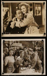 4h642 KISS & TELL 9 8x10 stills '45 whole town thinks 15 year-old Shirley Temple is pregnant!