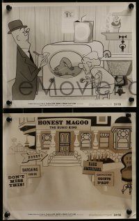 4h896 MAGOO SLEPT HERE 4 8x10 stills '53 featuring the voice of Jim Backus in title role!