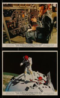 4h007 MAROONED 9 color 8x10 stills '69 Gregory Peck, Gene Hackman, Richard Crenna, David Janssen