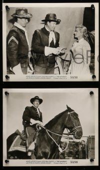 4h718 MAVERICK 8 8x10 stills '53 U.S. Cavalry man Wild Bill Elliott & Phyllis Coates!