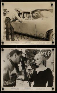 4h953 MISFITS 3 8x10 stills '61 all with Marilyn Monroe + Clark Gable, Montgomery Clift, Ritter!