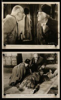 4h721 MURDER AT THE GALLOP 8 8x10 stills '63 Margaret Rutherford as Agatha Christie's Miss Marple!