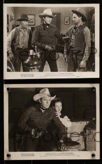 4h472 NAVAJO TRAIL RAIDERS 12 8x10 stills '49 cowboy Allan Rocky Lane & gorgeous Barbara Bestar!