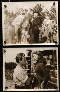 4h574 RACHEL & THE STRANGER 10 8x10 stills '48 Robert Mitchum, William Holden & Loretta Young!
