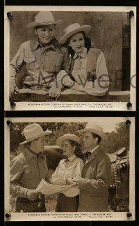 4h476 RANGERS RIDE 12 8x10 stills '48 cowboy Jimmy Wakely + Dub Cannonball Taylor in action!