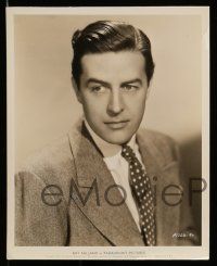 4h822 RAY MILLAND 6 deluxe 8x10 stills '37 wonderful portrait images of the star!
