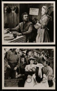 4h481 SEVEN BRIDES FOR SEVEN BROTHERS 12 8x10 stills '54 Jane Powell & Howard Keel, classic musical