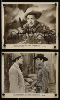 4h158 STAMPEDE 21 8x10 stills '49 cowboy western images of Rod Cameron & pretty Gale Storm!