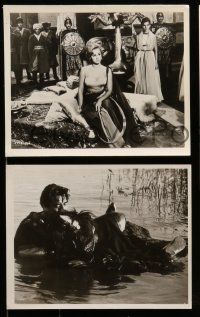 4h179 TARTARS 20 8x10 stills '61 Victor Mature & Orson Welles, sexy Liana Orfei!