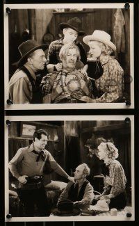 4h596 VALLEY OF THE LAWLESS 10 8x10 stills '36 Johnny Mack Brown, Joyce Compton, Gabby Hayes!