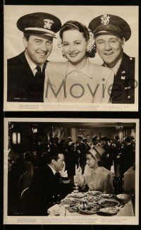 4h181 WELL GROOMED BRIDE 20 8x10 stills '46 Olivia de Havilland, Ray Milland, James Gleason