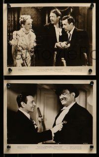 4h490 WHISTLE STOP 12 8x10 stills '46 romantic close up of George Raft, McLaglen, Conway!