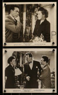 4h357 WITHOUT HONOR 15 8x10 stills '49 pretty Laraine Day & Dane Clark are branded!