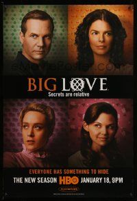 4j649 BIG LOVE tv poster '09 Bill Paxton, Jeanne Tripplehorn, Chloe Sevigny, Ginnifer Goodwin!