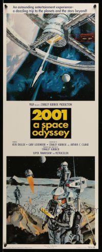 4j747 2001: A SPACE ODYSSEY 14x36 commercial poster '95 Stanley Kubrick, art by Bob McCall!