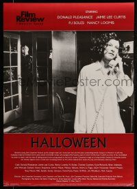 4j803 HALLOWEEN 24x34 English commercial poster '00 John Carpenter classic, Michael Myers!