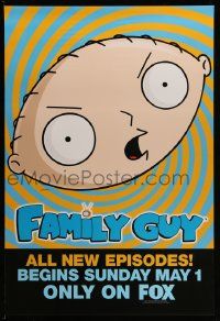 4j671 FAMILY GUY tv poster '05 Seth McFarlane cartoon, great image of Stewie Griffin!