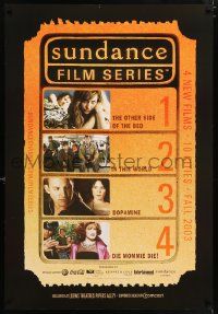4j203 SUNDANCE FILM SERIES DS 27x40 film festival poster '03 Other Side of the Bed and more!