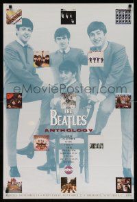 4j234 BEATLES 24x36 music poster '95 Anthology, great images of many covers!