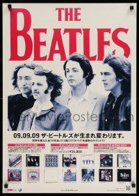 4j216 BEATLES 20x29 Japanese music poster '09 cool compilation of different album covers!