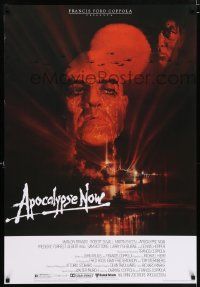 4j312 APOCALYPSE NOW REPRO 27x39 special '79 Francis Ford Coppola, Peak art of Brando and Sheen!