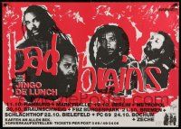 4j220 BAD BRAINS 24x33 German music poster '95 cool image of the band!